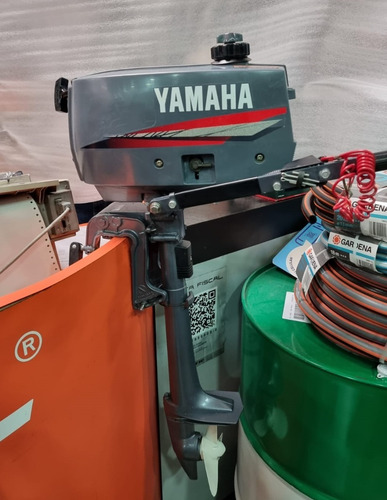 Imagen 5 de 8 de Motor Fuerda De Borda Yamaha 2 Hp (una Hora De Uso)