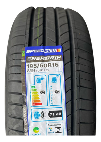 Pneu Speedmax Aro 16 195/60 R16 89h Energrip 1 Unidade