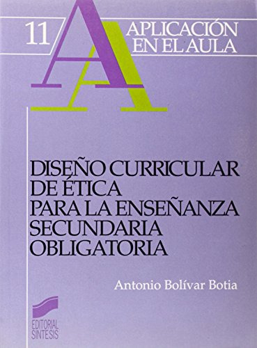 Libro Diseño Curricular De Etica Para La Enseñanza Secundari