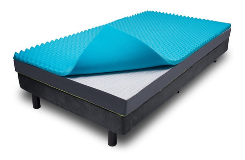 Colchoneta Cool Wave Memory Foam Matrimonial