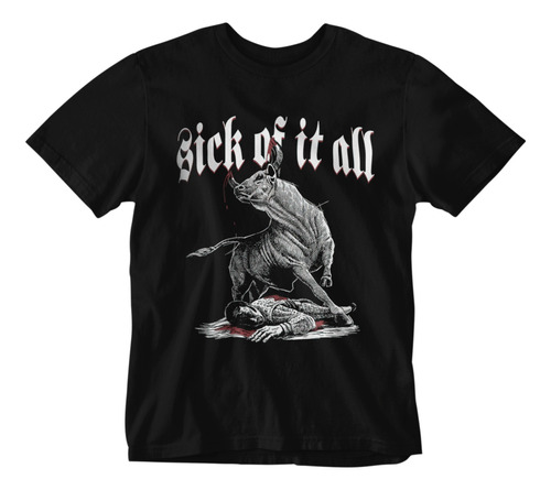 Camiseta Hardcore Punk Sick Of It All C3