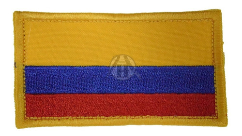 Parche Bordada Bandera Colombiana Colombia Abrojo 