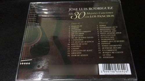 Jose Luis Rodriguez Con Los Panchos 30 Mejores 2cds Nuevos