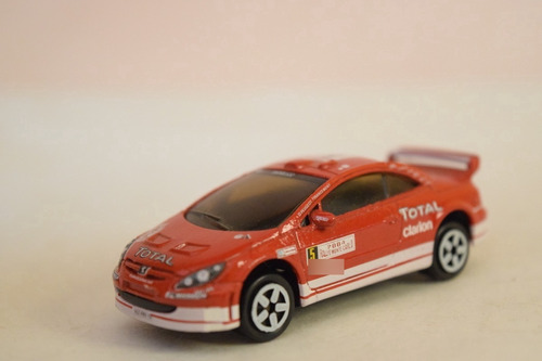 Peugeot 307 Wrc Rojo Y Blanco Majorette 1/53 Sin Caja