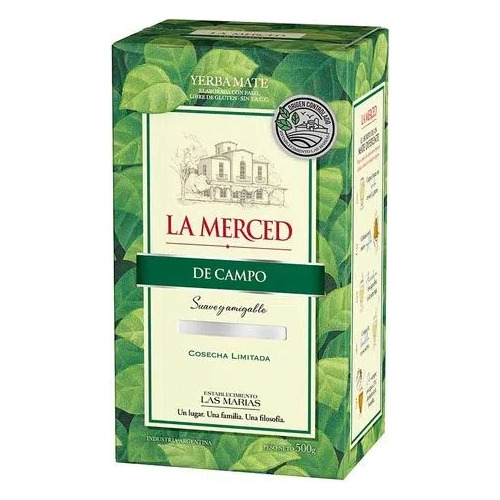 Yerba Merced De Campo 500 Grs Pack 3 Unidades 