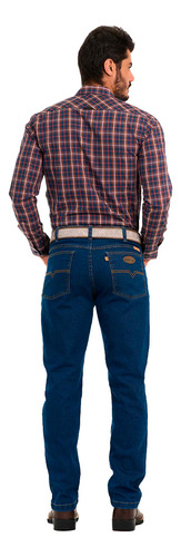 Calça Jeans Masculina Tradicional Buphallos P/ Usar Com Bota