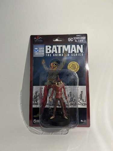 Libro Dc Batman Animated Series Scarecrow De Eaglemoss Eagl