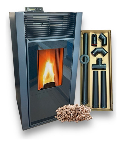 Calefactor Ecologico A Pellet Warm 13kw + Kit De Regalo