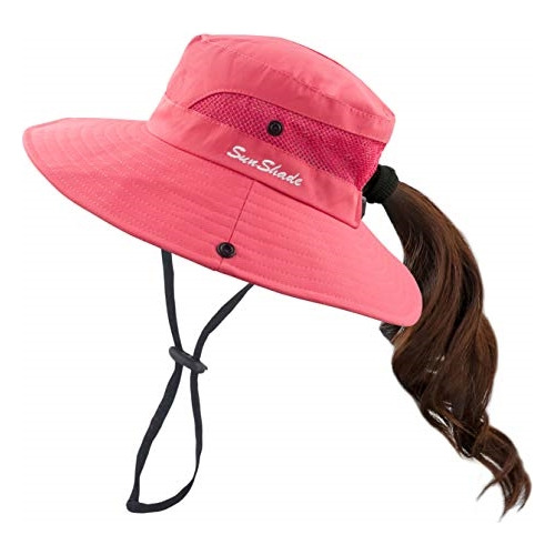 Sombrero Con Cola De Caballo Para Mujer