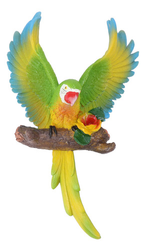 Wall Hanging Statue Decoration Resin Vivid Flapping Bird