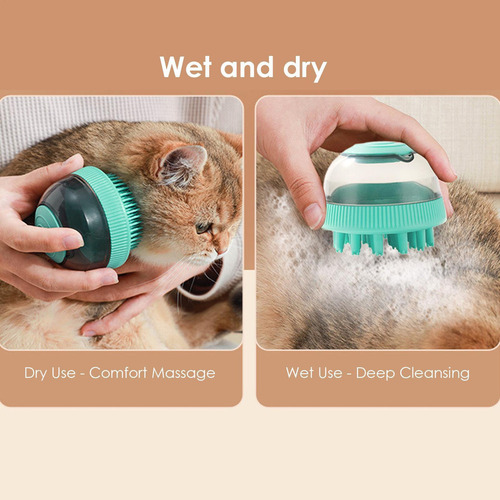 Cepillo De Ducha Para Perros Cepillo Para Quitar El Pelo Con