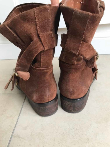 Botas De Gamuza Marrones Marca Lucky Brand
