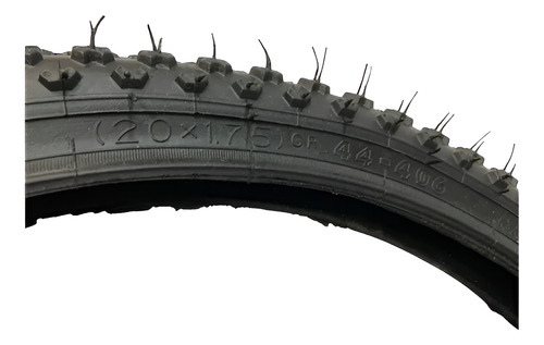 Cubierta Rod 20x1.75 Keops P/bicicleta-eggobike Negro