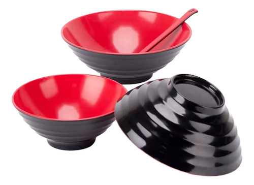 Bowl Cuenco Tazón Pocillo De Melamina Sopa Fideos 1500ml