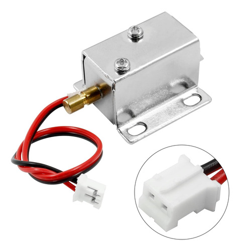 Bonsicoky Dc 12v 0.43a Bloqueo De Solenoide Electromagnético