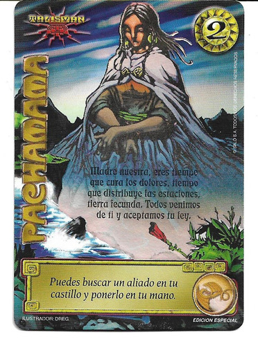 Carta Mitos Y Leyendas - Pachamama Edicion Especial