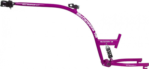 Quadro Do Reboque Bike Caroninha Full Aro 20 Al-335qd Cor Rosa