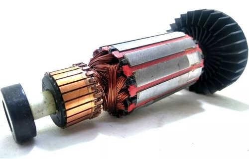 Imagem 2 de 3 de Induzido Rotor Original Martelete Skil/bosch 1859 220v