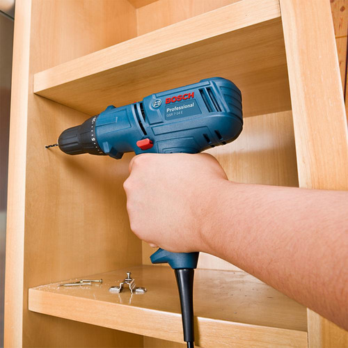 Parafusadeira E Furadeira Bosch Com Fio Gsr 7 14 220v Azul