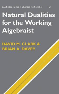 Libro Natural Dualities For The Working Algebraist - Davi...