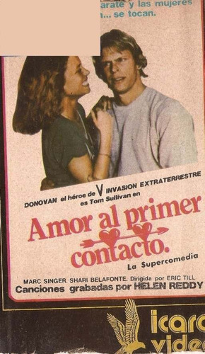 Amor Al Primer Contacto Marc Singer Helen Reddy Vhs Pvl