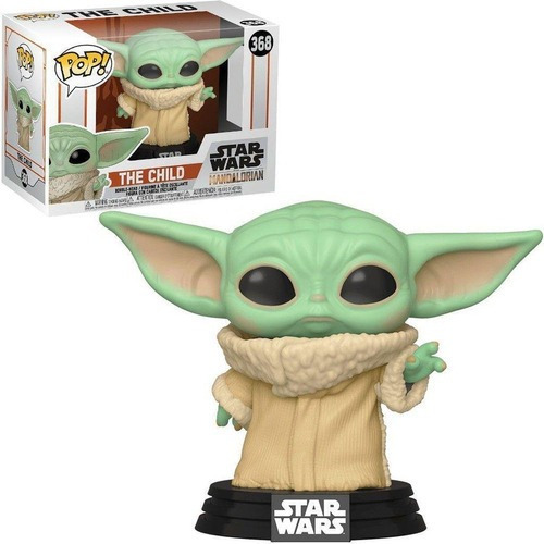 Boneco Funko Pop Baby Yoda Child 368 Star Wars Mandalorian