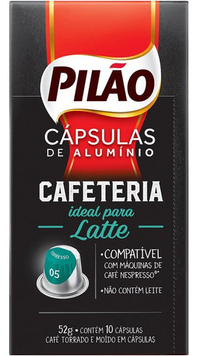 Kit 100 Cápsulas Pilão (a Sua Escolha) Compatível Nespresso