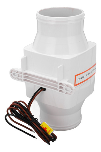 Ventilador De Achique, 3 Pulgadas, 12 V, Ventilación En Líne
