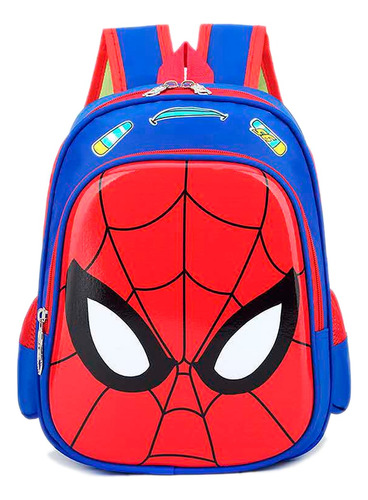 Morral Spiderman 3d Tapa Dura Maleta Infantil Escolar