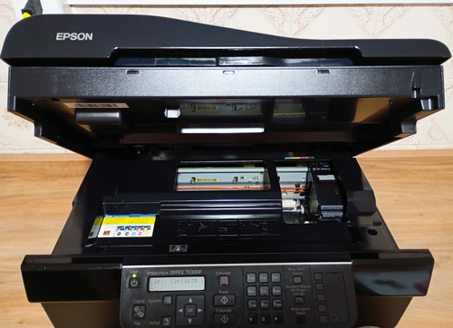 Impressora Multifuncional Epson Stylus Office Tx300f - Usada Preto (Usado)