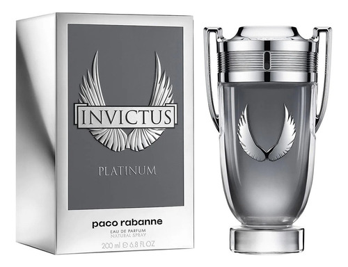 Paco Rabanne Invictus Platinum Eau De Parfum 200ml Original