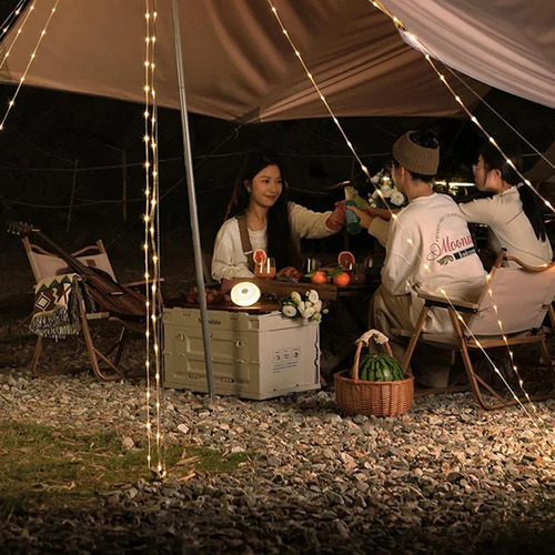 Para Cadena De Luz Portátil Para Acampar Luces De Camping