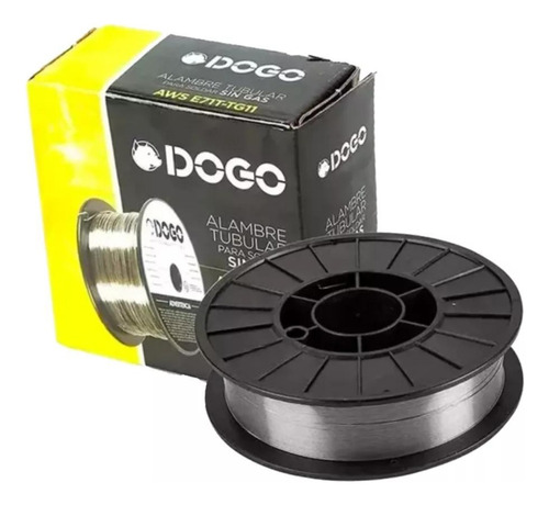 Rollo Alambre Flux Mig Soldar Sin Gas 0,9mm X 4,5 Kg Dogo