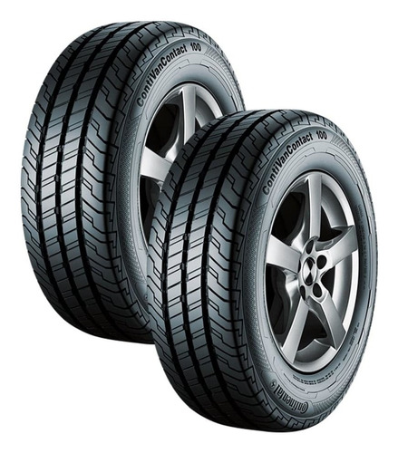 Paq. 2 Llantas 165/70 R14 Continental Vancontact 100 89/87r