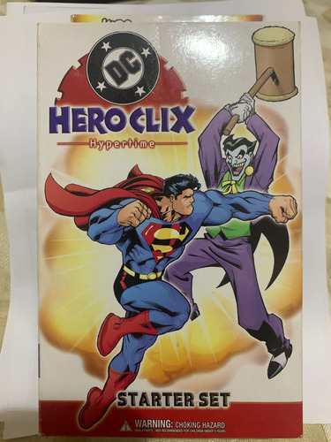 Heroclix Dc Hypertime Set De Inicio Y 6 Figuras De Batman