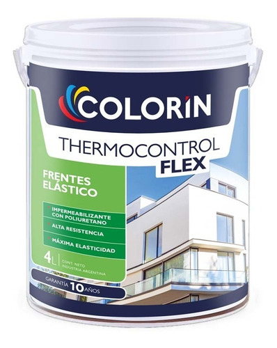 Impermeabilizante Colorín Thermocontrol Flex Blanco 1 Lt