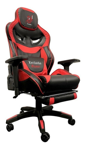 Silla Gamer Deportiva Ergonomica Con Sistema De Inclinacion 