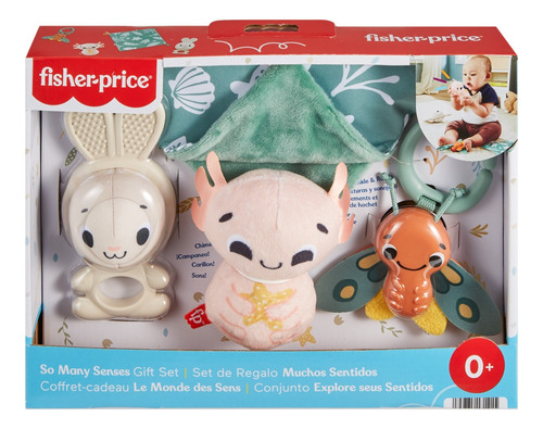 Fisher-price Juguete Para Bebés Set Regalos Muchos Sentidos