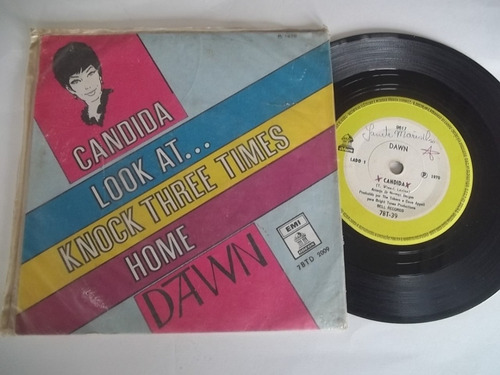 Vinil Compacto Ep - Dawn - Candida, Look At, Home