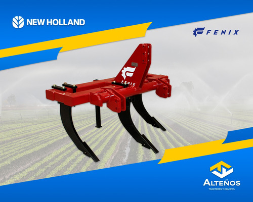Subsuelo Agricola Fenix 3 Puntas Modelo Asb-f30 Para Tractor