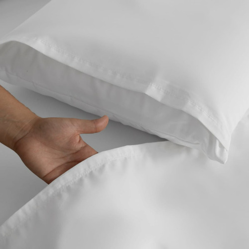 Kit 4 Lençóis Com Elástico Queen Para Hotel Pousada Hostel