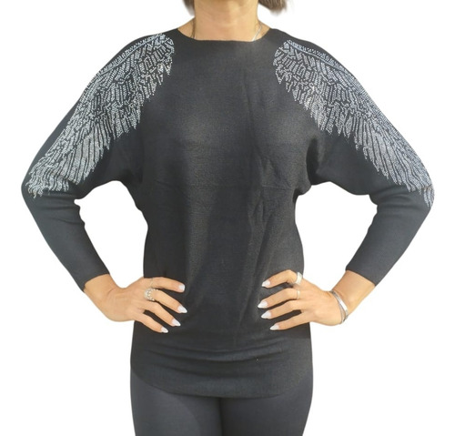 Sweater Brillos Mujer