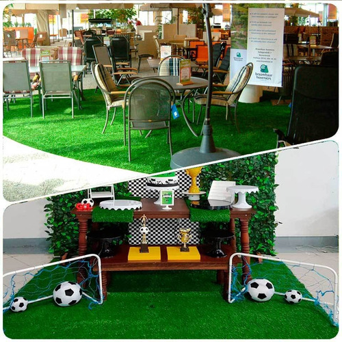 Imagem 3 de 7 de Grama Sintética Bio Grass 12mm - 2x1.5m - 3m2 Decor