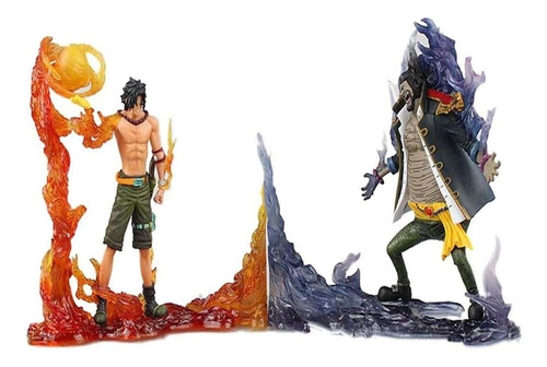 Figura De Accion Portgas D Ace Vs Blackbeard One Piece Anime