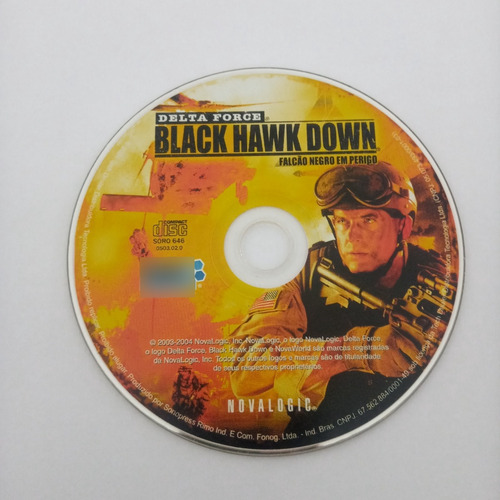Jogo Delta Force Black Hawk Down Pc - Leia Anuncio (Usado)