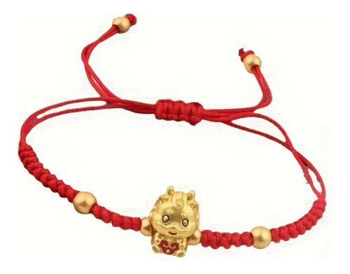 Pulsera Dragón D La Suerte Protección Prosperidad Abundancia