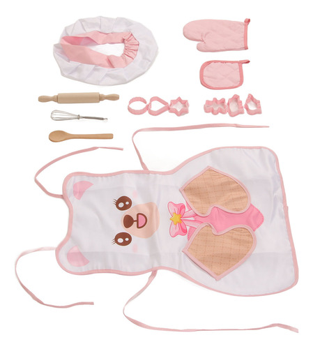 Juego De Juguetes Para Repostería Y Chef Para Niños, Cómodo,