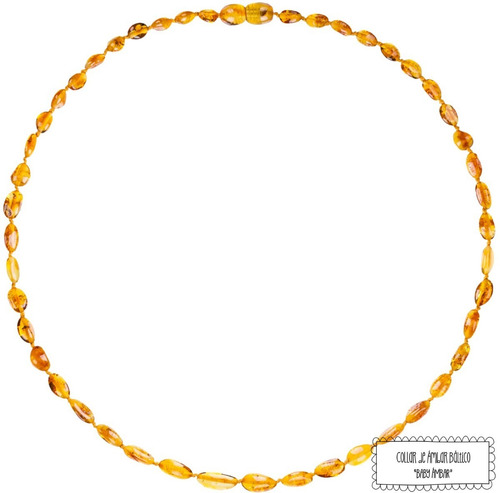 Collar De Ámbar Báltico Para Adultos Baby Ámbar- Certificado