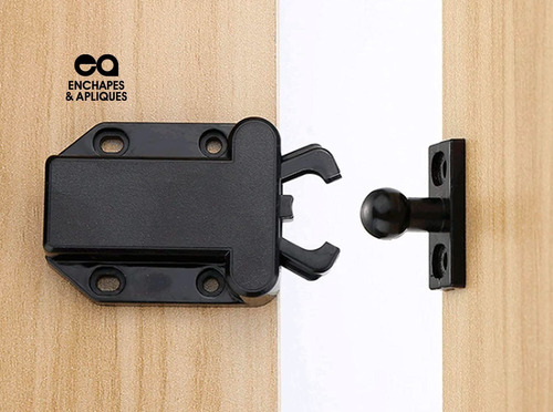 Imagen 4 de 6 de Amortiguador Push Open Para Puertas (pack X 4 Unidades)