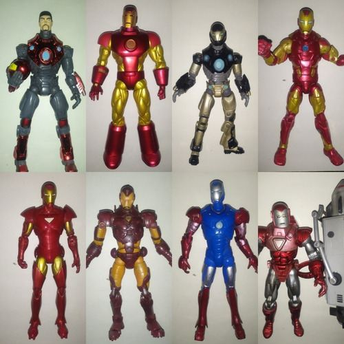 Marvel Legends Ironman, Lote De 16 Armaduras